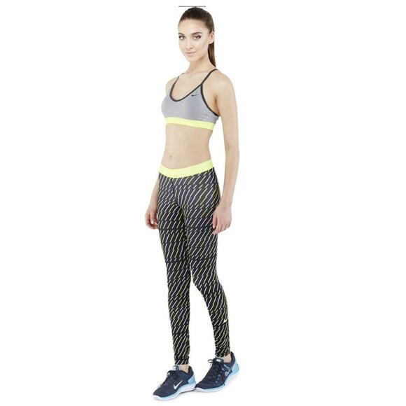 Nike Pro Core Dri-Fit Bolt Print Tights Leggings S - Picture 1 of 15